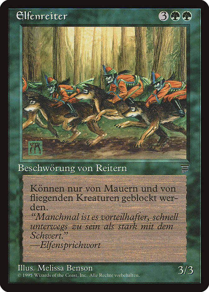 Elven Riders (German) - "Elfenreiter" [Renaissance] | Game Master's Emporium (The New GME)