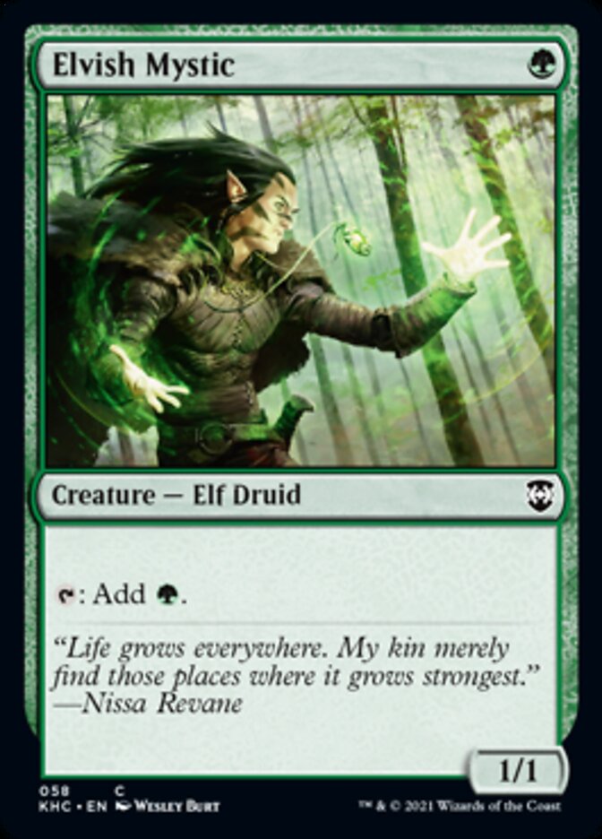 Elvish Mystic [Kaldheim Commander] | Game Master's Emporium (The New GME)