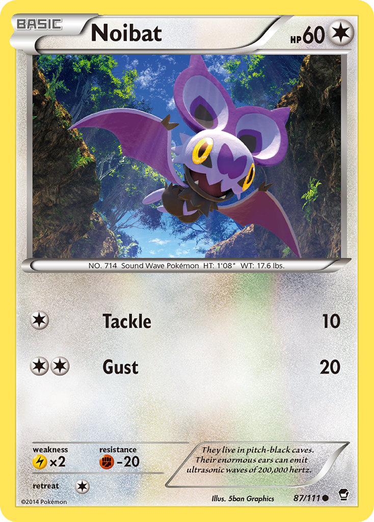 Noibat (87/111) [XY: Furious Fists] | Game Master's Emporium (The New GME)