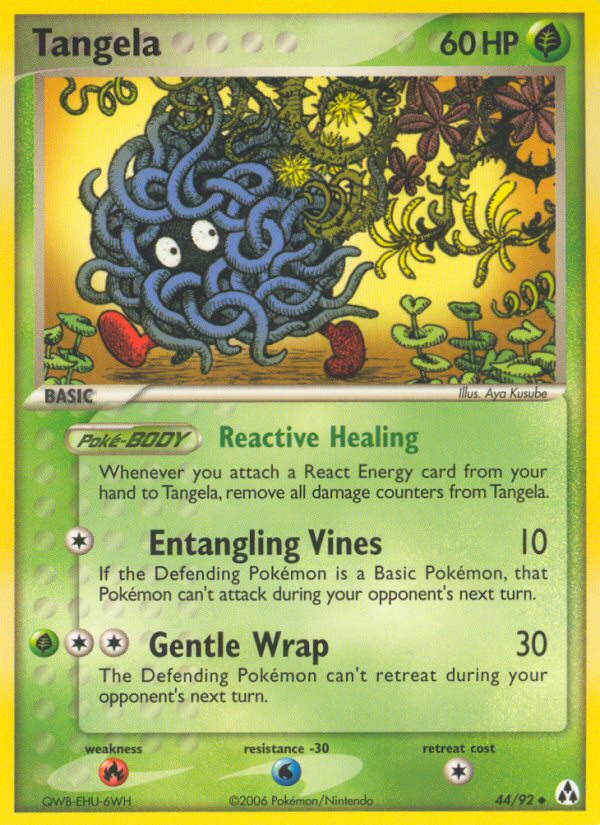 Tangela (44/92) [EX: Legend Maker] | Game Master's Emporium (The New GME)