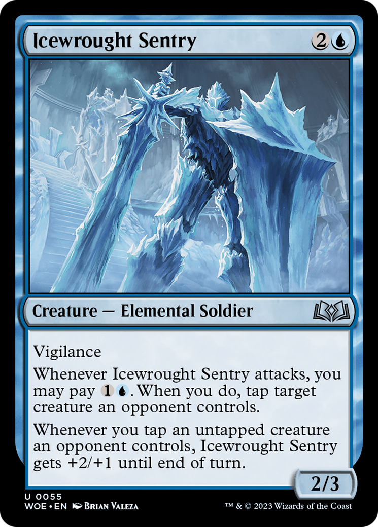 Icewrought Sentry [Wilds of Eldraine] | Game Master's Emporium (The New GME)