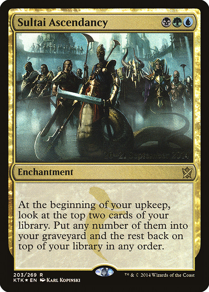 Sultai Ascendancy [Khans of Tarkir Prerelease Promos] | Game Master's Emporium (The New GME)