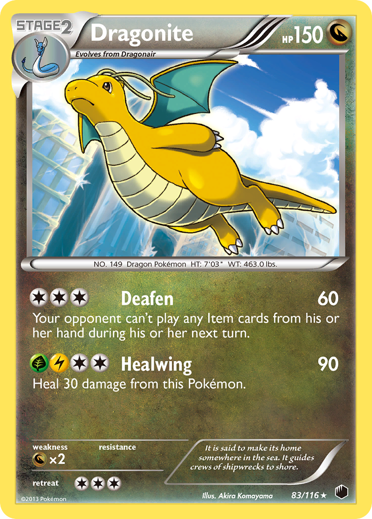 Dragonite (83/116) [Black & White: Plasma Freeze] | Game Master's Emporium (The New GME)