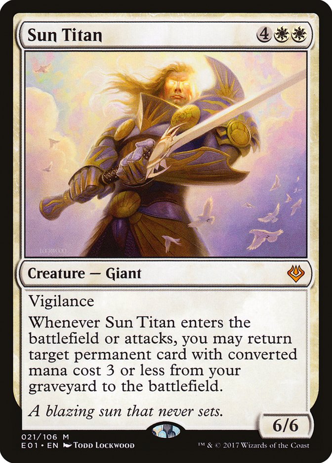 Sun Titan [Archenemy: Nicol Bolas] | Game Master's Emporium (The New GME)