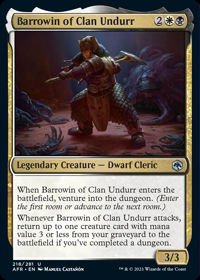 Barrowin of Clan Undurr [Dungeons & Dragons: Adventures in the Forgotten Realms] | Game Master's Emporium (The New GME)