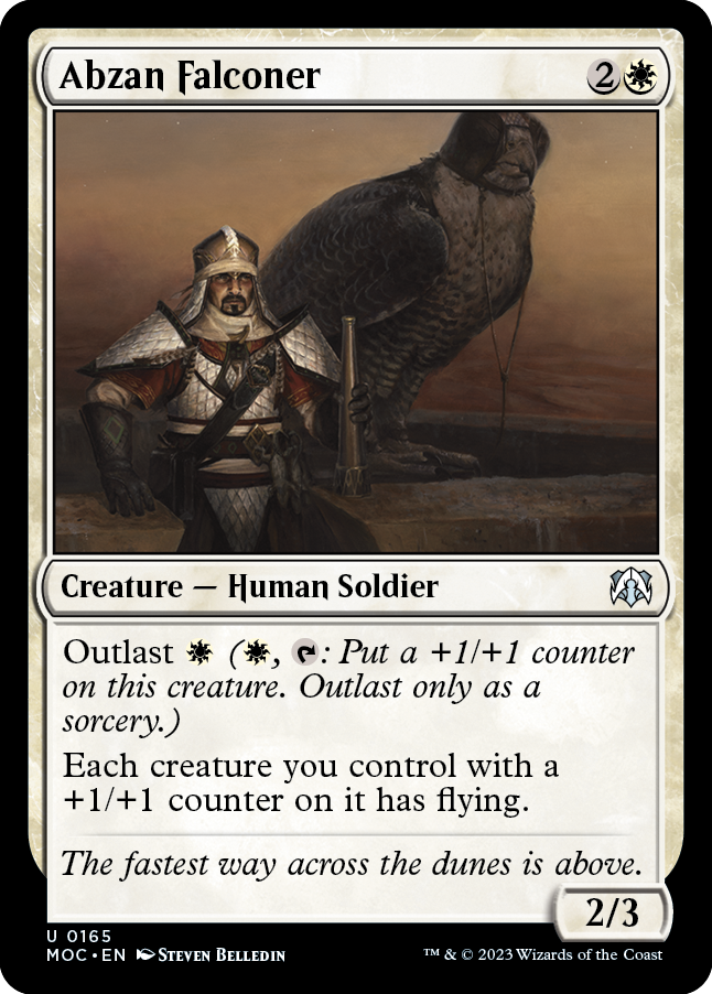 Abzan Falconer [March of the Machine Commander] | Game Master's Emporium (The New GME)