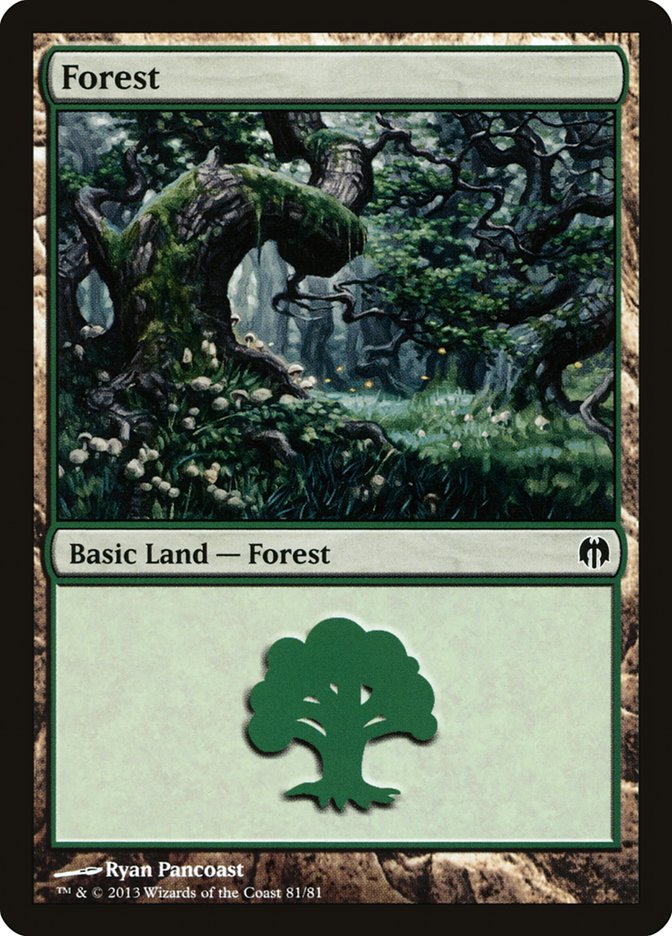 Forest (81) [Duel Decks: Heroes vs. Monsters] | Game Master's Emporium (The New GME)