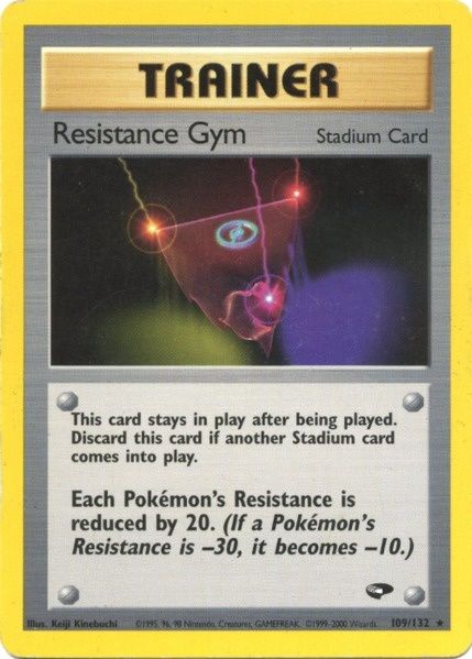 Resistance Gym (109/132) [Gym Challenge Unlimited] | Game Master's Emporium (The New GME)