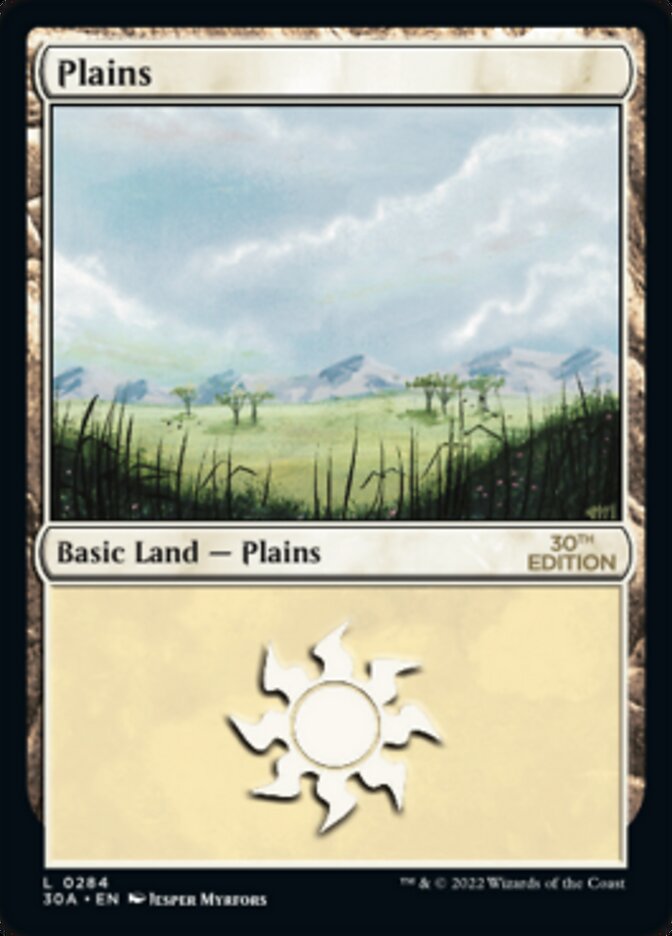 Plains (284) [30th Anniversary Edition] | Game Master's Emporium (The New GME)