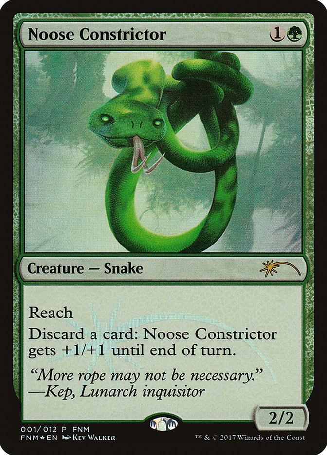 Noose Constrictor [Friday Night Magic 2017] | Game Master's Emporium (The New GME)
