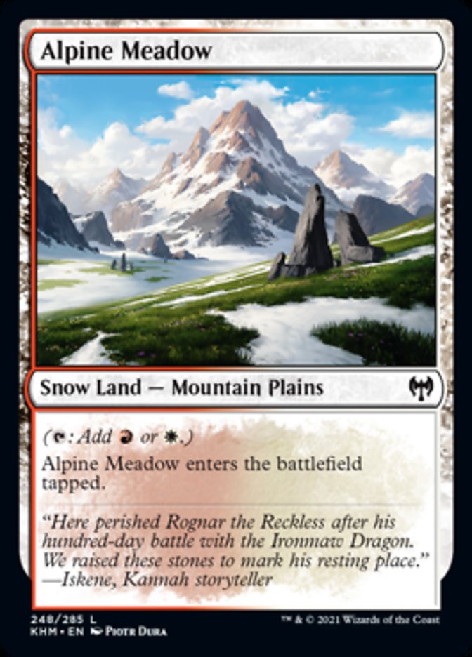Alpine Meadow [Kaldheim] | Game Master's Emporium (The New GME)