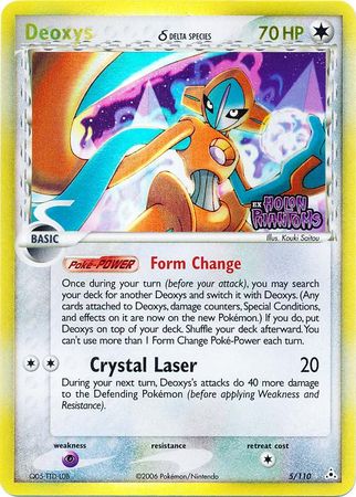 Deoxys (5/110) (Delta Species) (Stamped) [EX: Holon Phantoms] | Game Master's Emporium (The New GME)