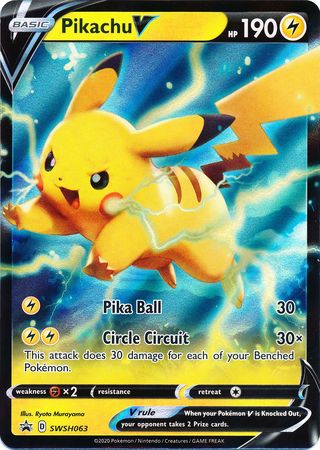 Pikachu V (SWSH063) [Sword & Shield: Black Star Promos] | Game Master's Emporium (The New GME)