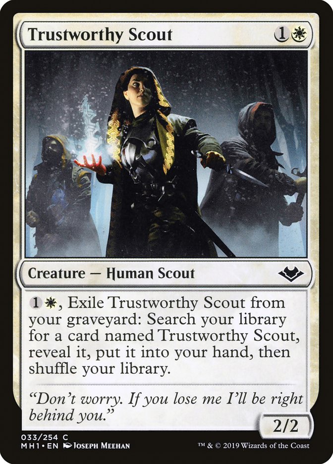 Trustworthy Scout [Modern Horizons] | Game Master's Emporium (The New GME)