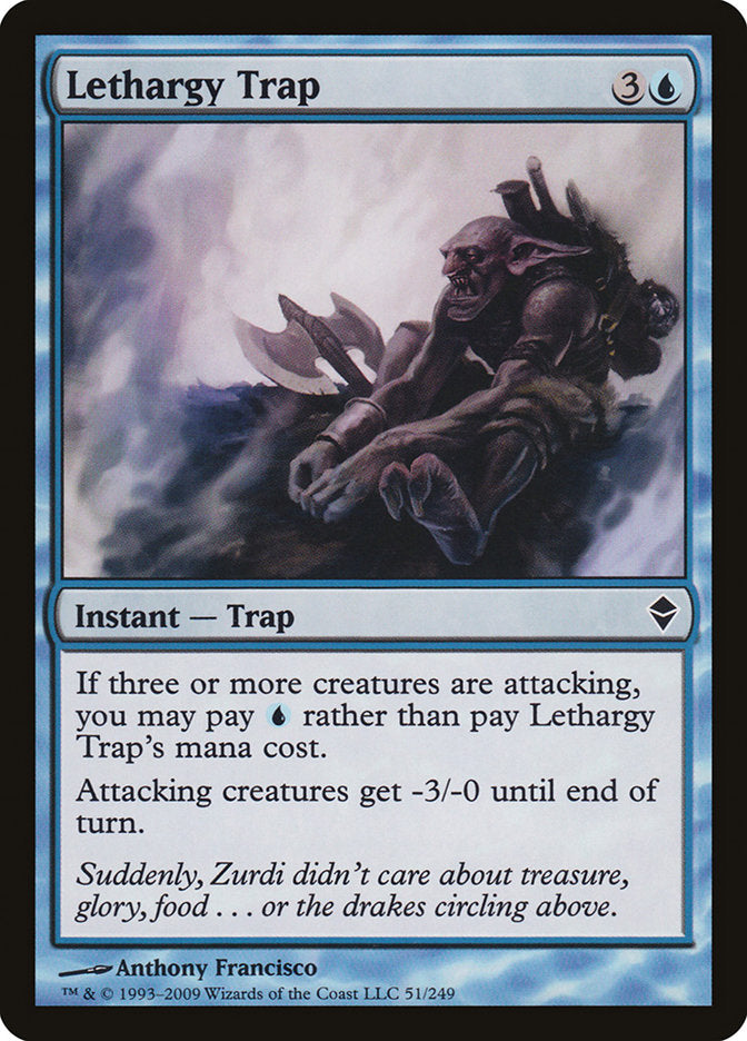 Lethargy Trap [Zendikar] | Game Master's Emporium (The New GME)