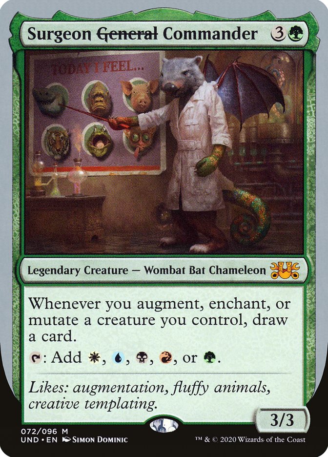Surgeon General Commander [Unsanctioned] | Game Master's Emporium (The New GME)
