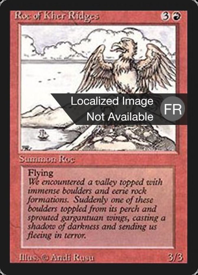 Roc of Kher Ridges [Foreign Black Border] | Game Master's Emporium (The New GME)