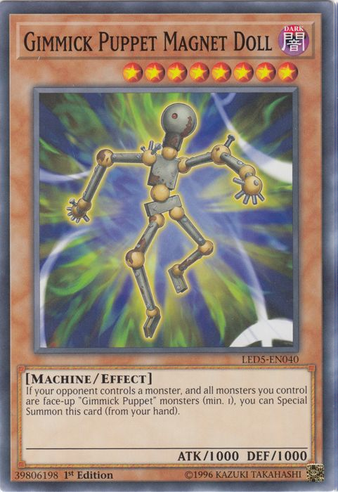 Gimmick Puppet Magnet Doll [LED5-EN040] Common | Game Master's Emporium (The New GME)