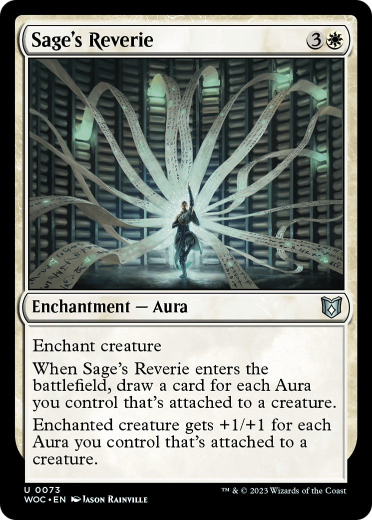 Sage's Reverie [Wilds of Eldraine Commander] | Game Master's Emporium (The New GME)