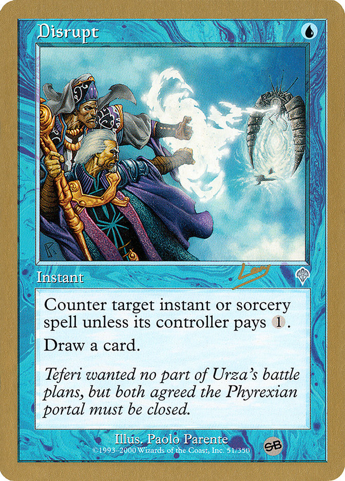 Disrupt (Raphael Levy) (SB) [World Championship Decks 2002] | Game Master's Emporium (The New GME)