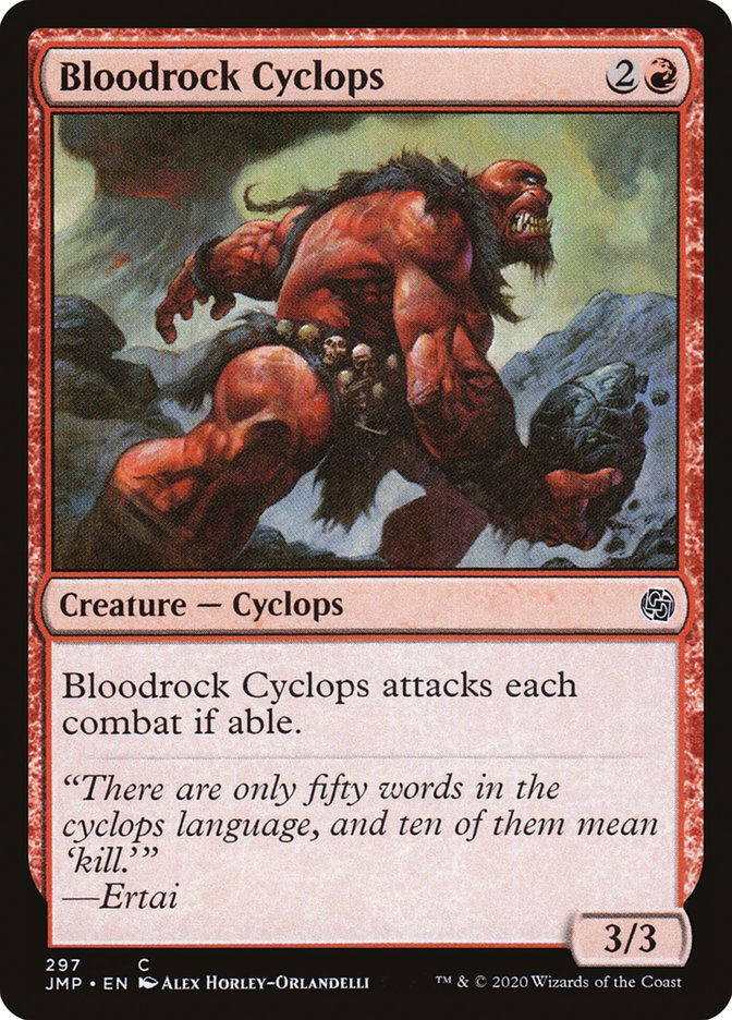 Bloodrock Cyclops [Jumpstart] | Game Master's Emporium (The New GME)