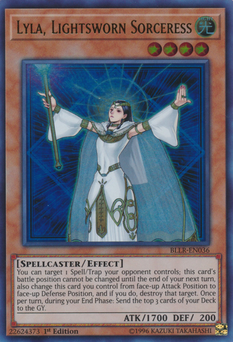 Lyla, Lightsworn Sorceress [BLLR-EN036] Ultra Rare | Game Master's Emporium (The New GME)