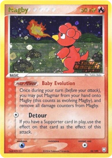 Magby (24/109) (Stamped) [EX: Team Rocket Returns] | Game Master's Emporium (The New GME)