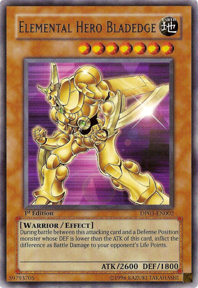 Elemental Hero Bladedge [DP03-EN002] Rare | Game Master's Emporium (The New GME)