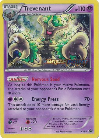 Trevenant (XY94) (Staff) [XY: Black Star Promos] | Game Master's Emporium (The New GME)