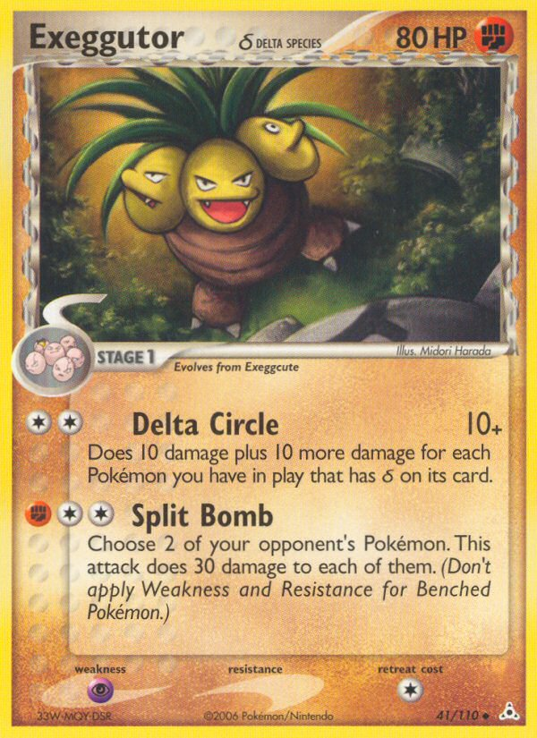 Exeggutor (41/110) (Delta Species) [EX: Holon Phantoms] | Game Master's Emporium (The New GME)