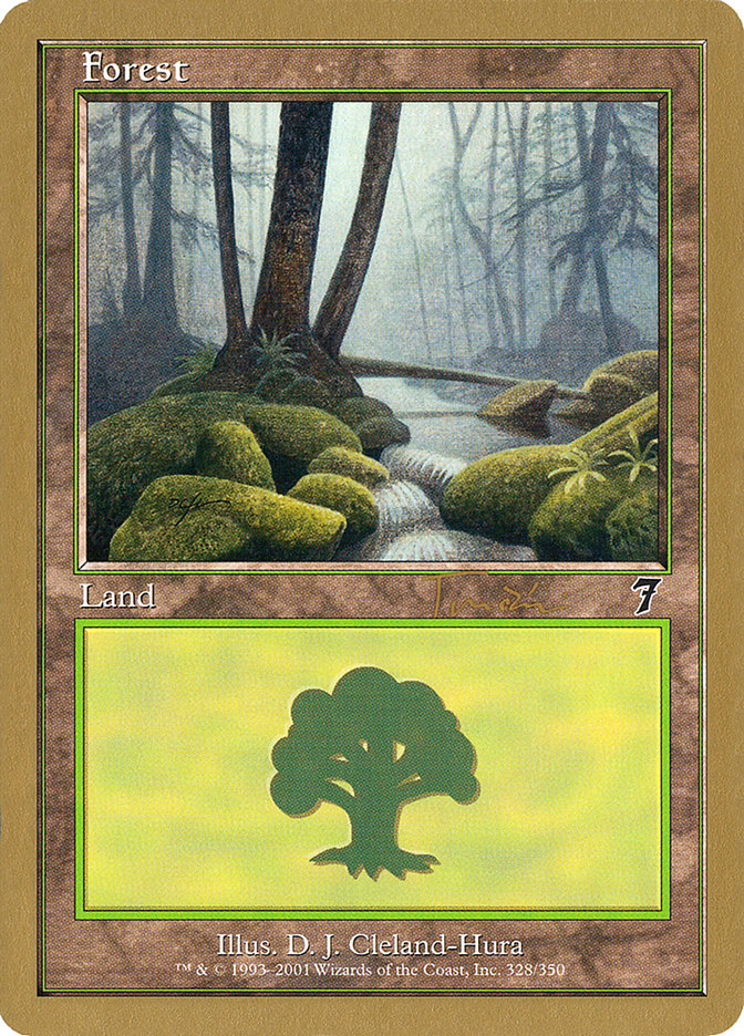 Forest (jt328) (Jan Tomcani) [World Championship Decks 2001] | Game Master's Emporium (The New GME)