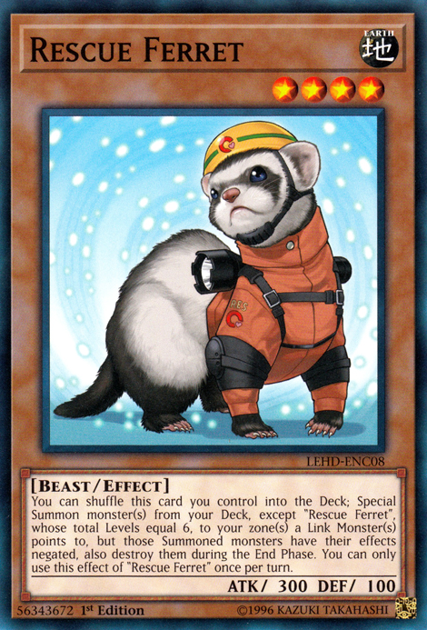 Rescue Ferret [LEHD-ENC08] Common | Game Master's Emporium (The New GME)
