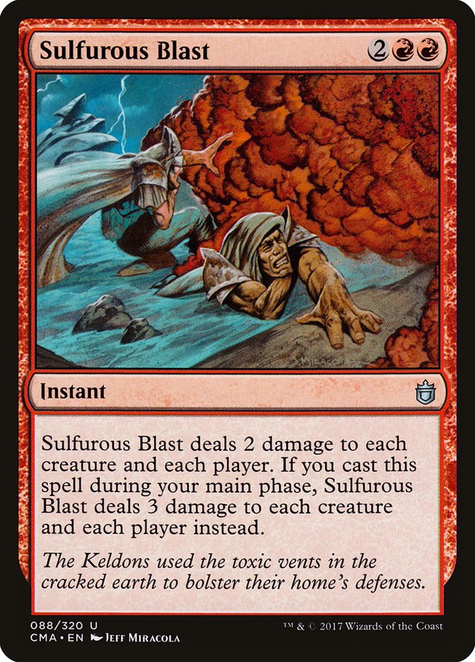 Sulfurous Blast [Commander Anthology] | Game Master's Emporium (The New GME)