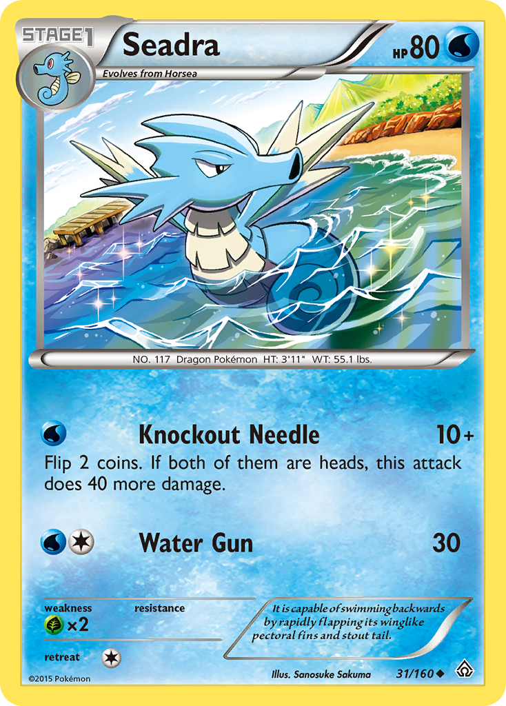 Seadra (31/160) [XY: Primal Clash] | Game Master's Emporium (The New GME)