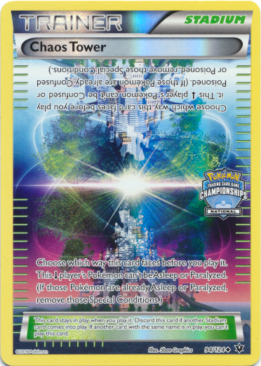 Chaos Tower (94/124) (National Championship Promo) [XY: Fates Collide] | Game Master's Emporium (The New GME)