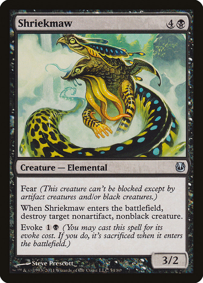 Shriekmaw [Duel Decks: Ajani vs. Nicol Bolas] | Game Master's Emporium (The New GME)