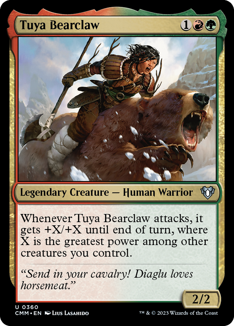 Tuya Bearclaw [Commander Masters] | Game Master's Emporium (The New GME)