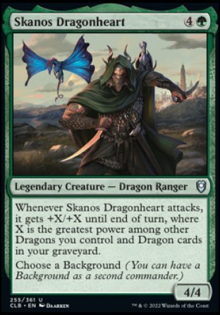 Skanos Dragonheart [Commander Legends: Battle for Baldur's Gate] | Game Master's Emporium (The New GME)