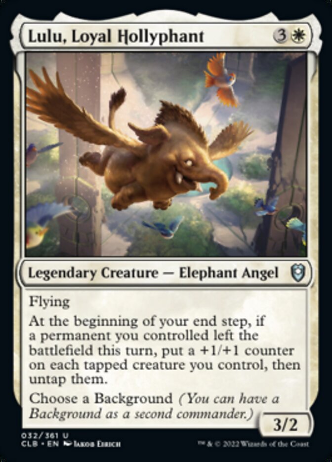 Lulu, Loyal Hollyphant [Commander Legends: Battle for Baldur's Gate] | Game Master's Emporium (The New GME)