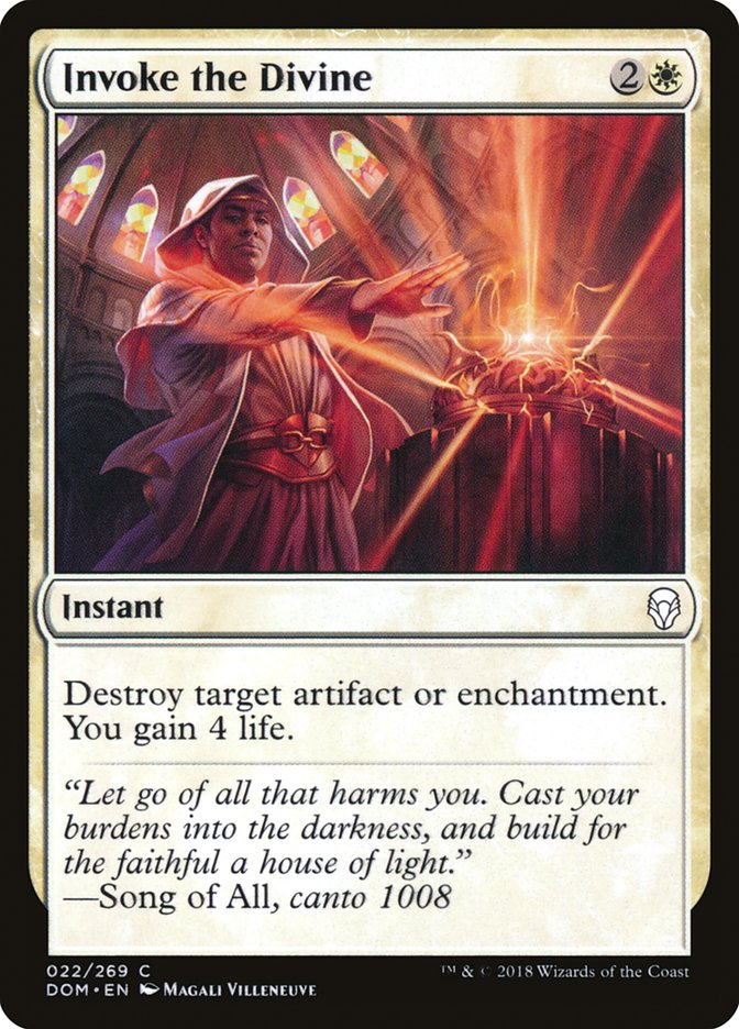 Invoke the Divine [Dominaria] | Game Master's Emporium (The New GME)