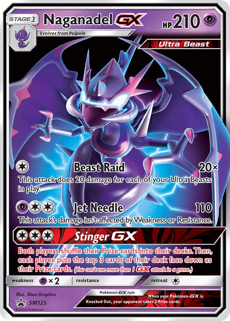 Naganadel GX (SM125) [Sun & Moon: Black Star Promos] | Game Master's Emporium (The New GME)