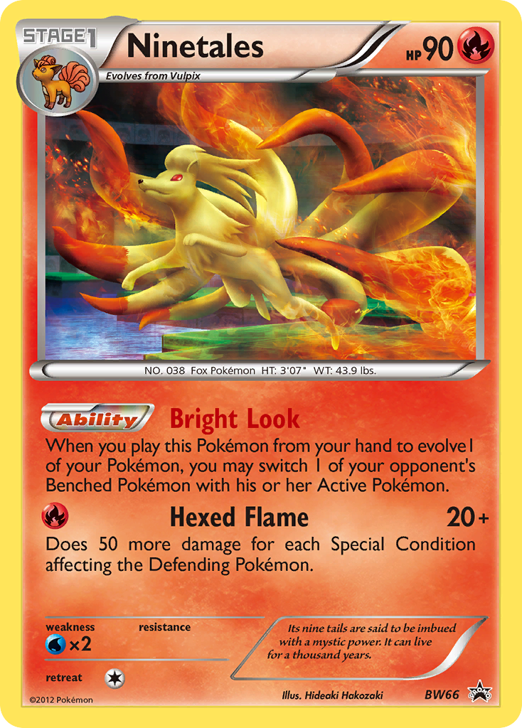 Ninetales (BW66) [Black & White: Black Star Promos] | Game Master's Emporium (The New GME)