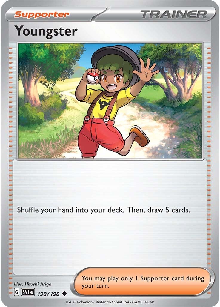 Youngster (198/198) [Scarlet & Violet: Base Set] | Game Master's Emporium (The New GME)