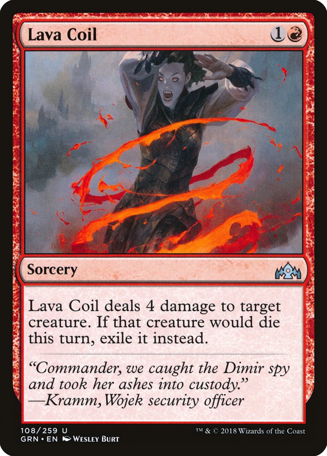 Lava Coil [Guilds of Ravnica] | Game Master's Emporium (The New GME)