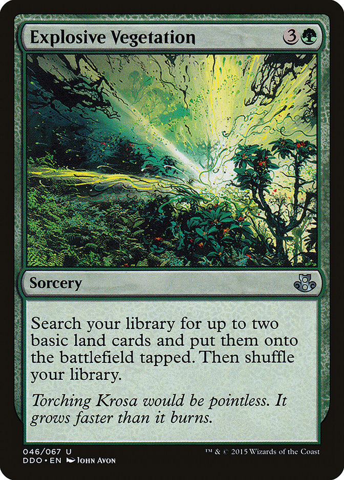 Explosive Vegetation [Duel Decks: Elspeth vs. Kiora] | Game Master's Emporium (The New GME)