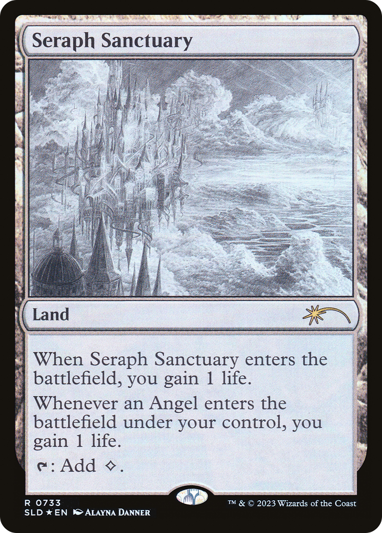 Seraph Sanctuary (Sketch) [Secret Lair Drop Promos] | Game Master's Emporium (The New GME)