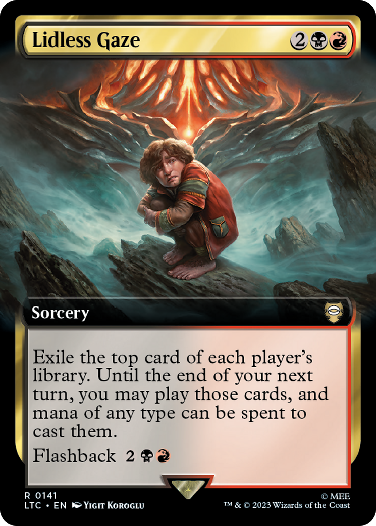 Lidless Gaze (Extended Art) [The Lord of the Rings: Tales of Middle-Earth Commander] | Game Master's Emporium (The New GME)