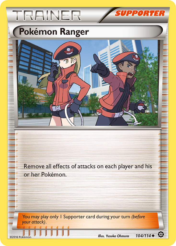 Pokemon Ranger (104/114) [XY: Steam Siege] | Game Master's Emporium (The New GME)