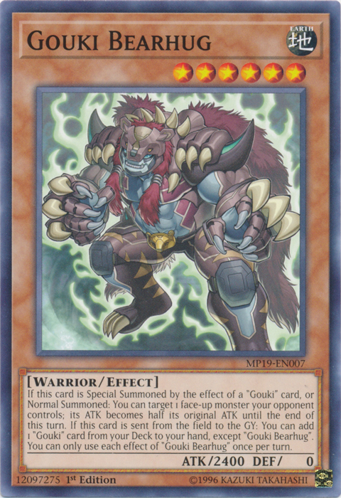 Gouki Bearhug [MP19-EN007] Common | Game Master's Emporium (The New GME)