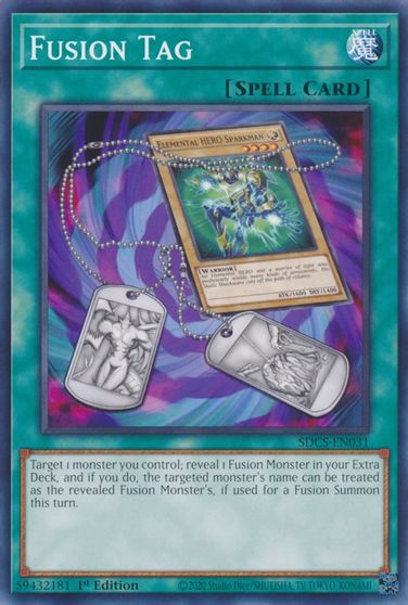 Fusion Tag [SDCS-EN031] Common | Game Master's Emporium (The New GME)